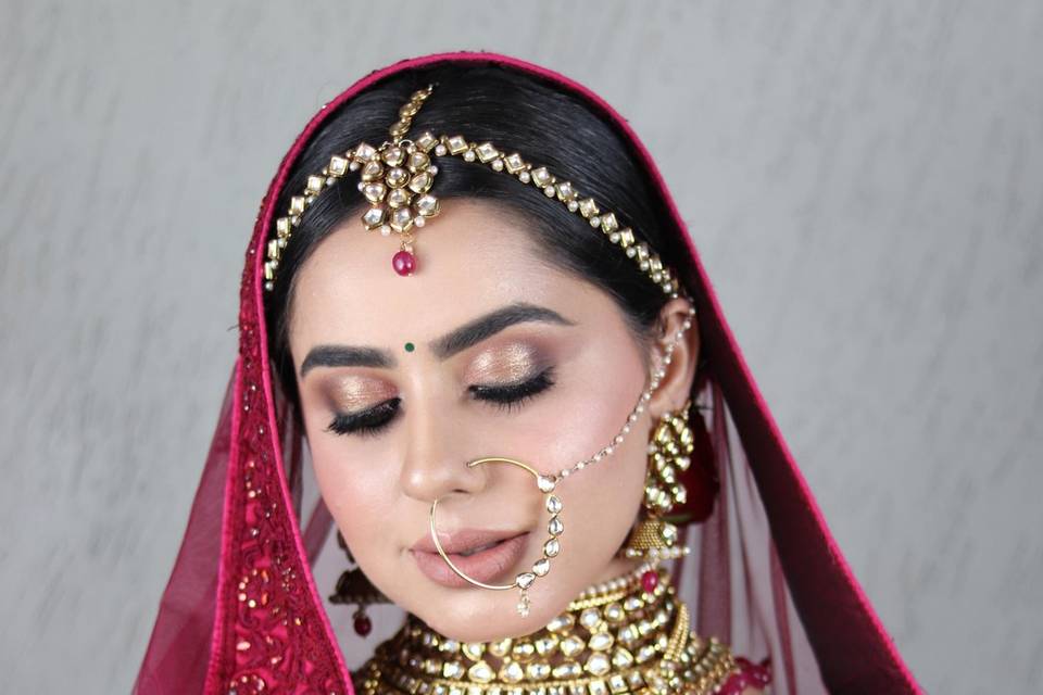 Bridal makeup