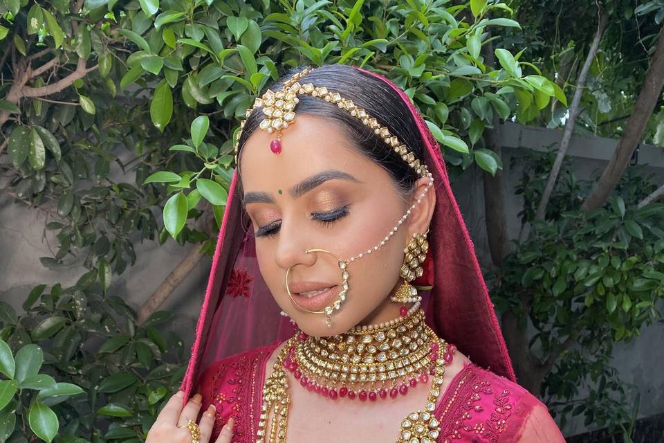 Bridal makeup