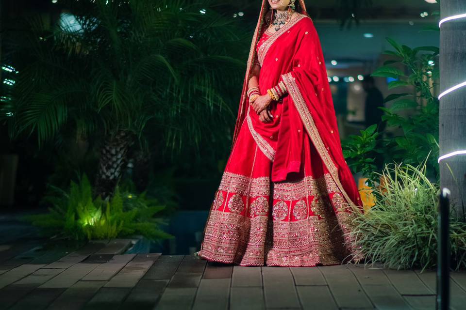 Bridal lehenga