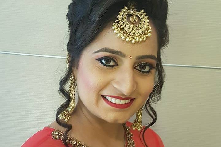 Bridal makeup