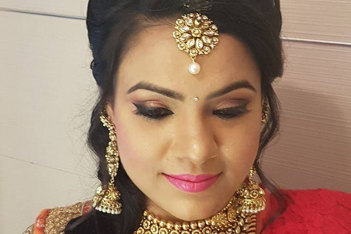 Bridal makeup