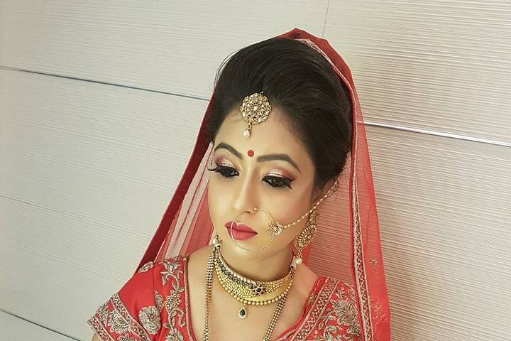 Bridal makeup