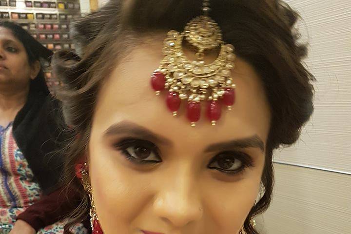 Bridal makeup