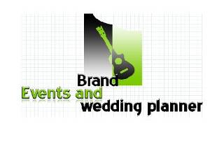 Brand events and wedding planner logo