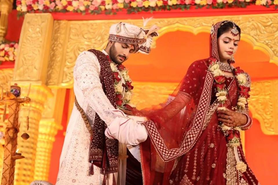 The wedding ceremony