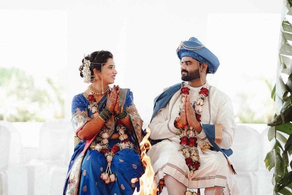 The wedding ceremony