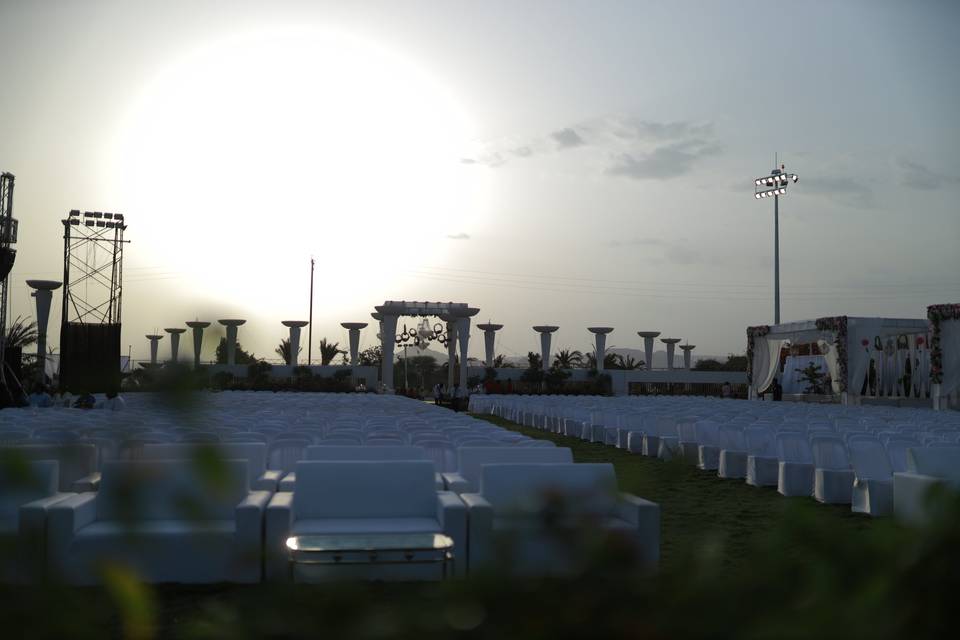 Lawn area