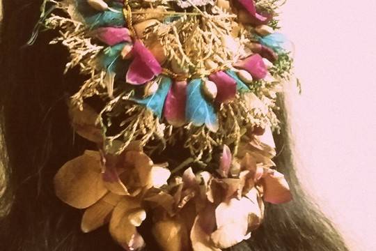 Floral jewellery