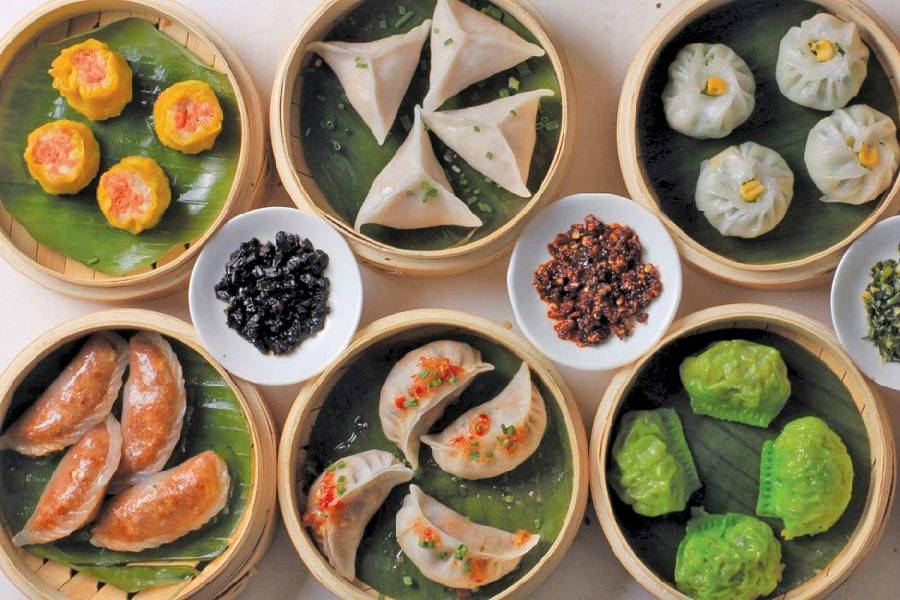 Pan-Asian Food Spread