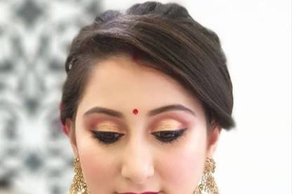 Bridal makeup