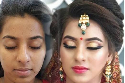 Bridal makeup