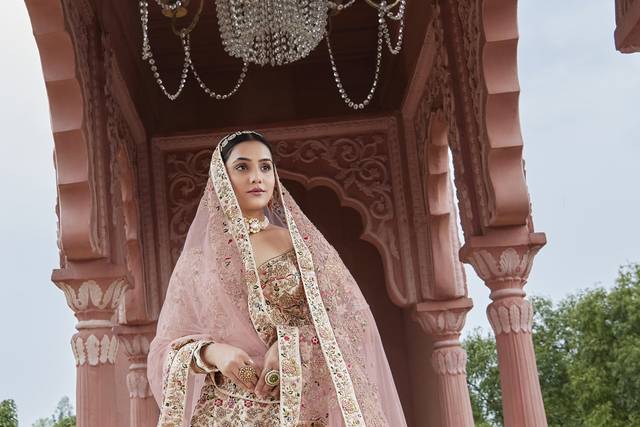 Cream Dreamy Bridal Lehenga