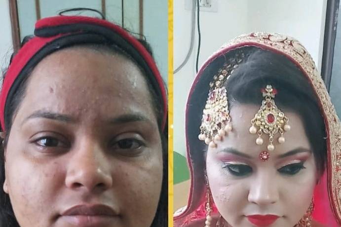 Bridal makeup