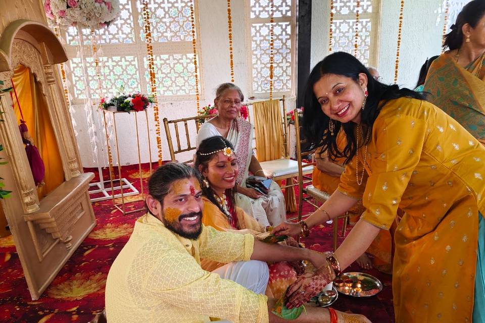 Haldi ceremony