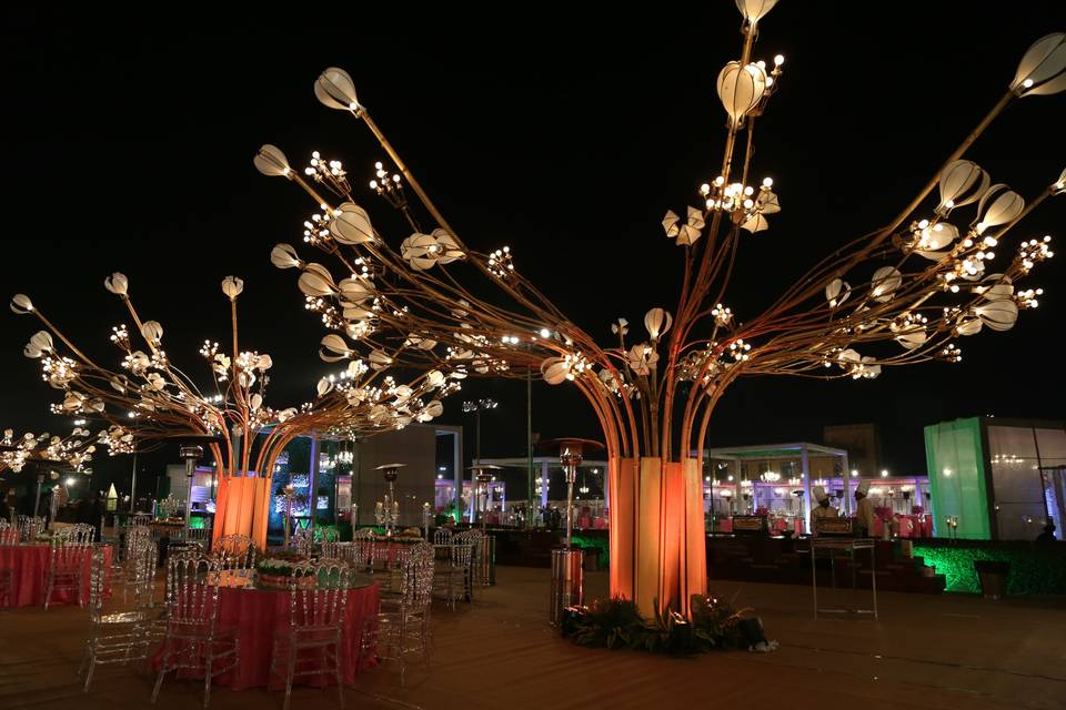 Venue Decor Trees