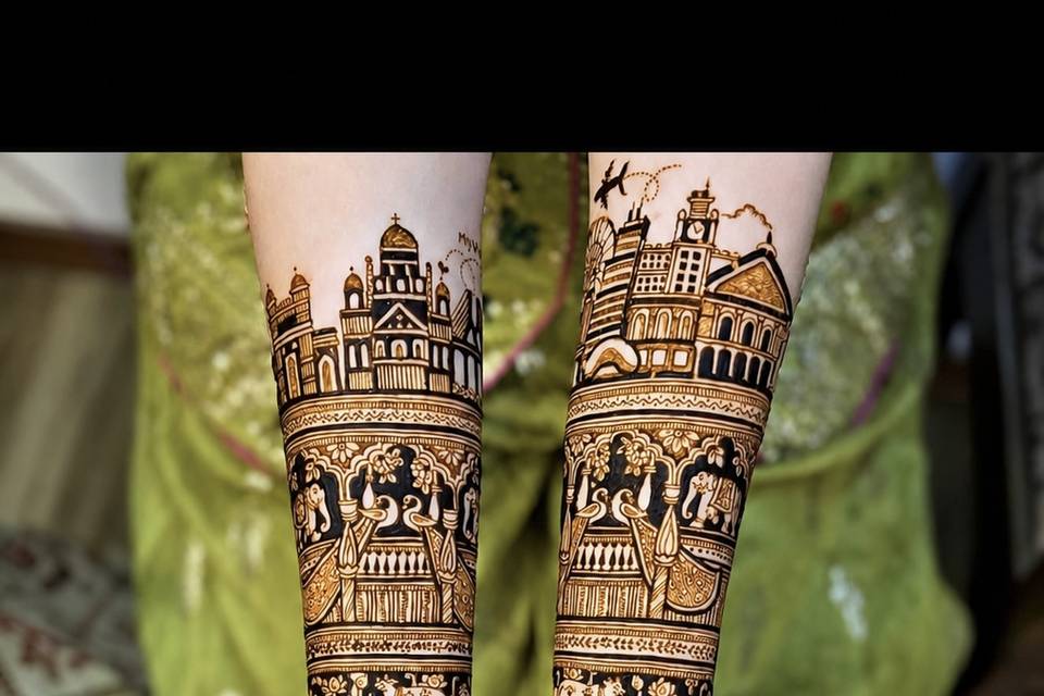 Them bridal mehandi