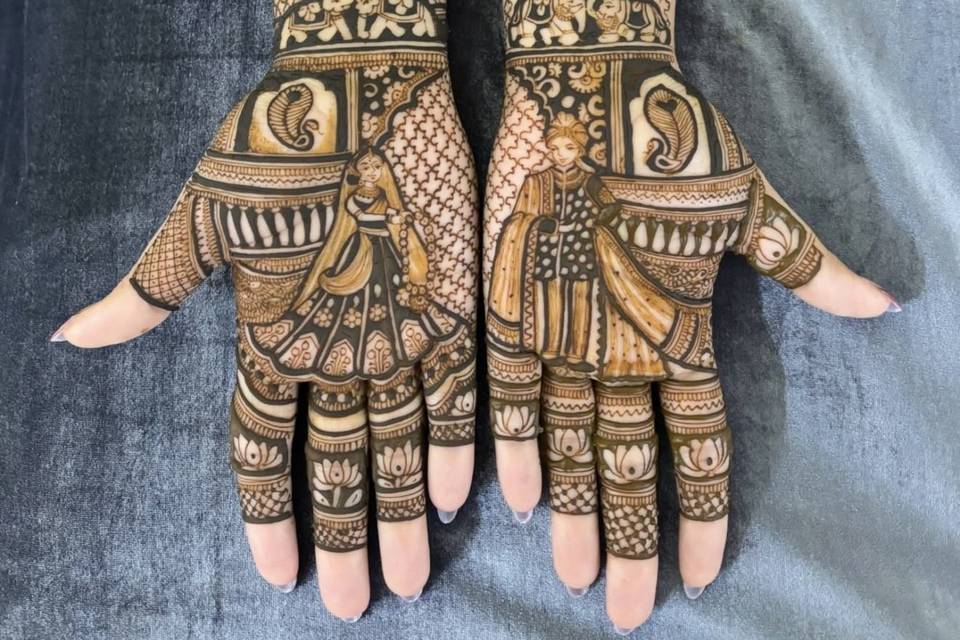 Swan mehandi