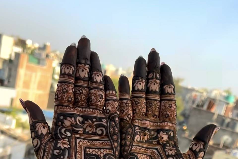 3d bridal mehandi