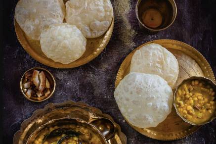 Chana Dal and Luchi