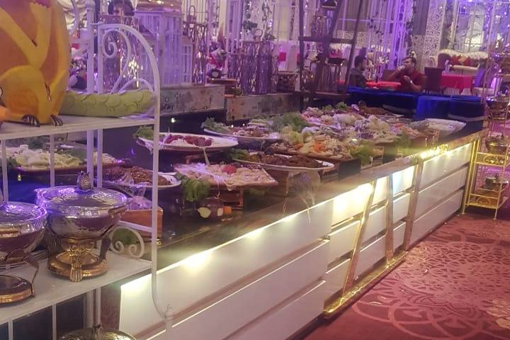 Catering setup