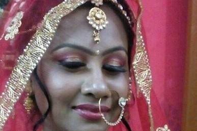 Bridal makeup