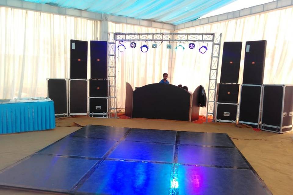 DJ setup