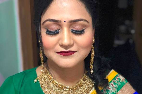 Bridal makeup