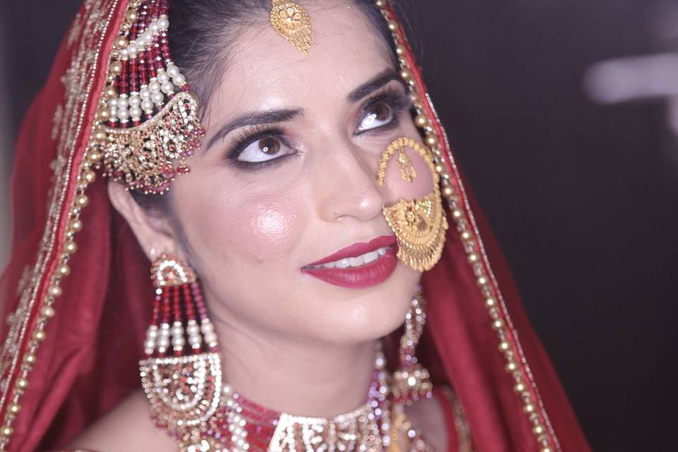 Bridal makeup