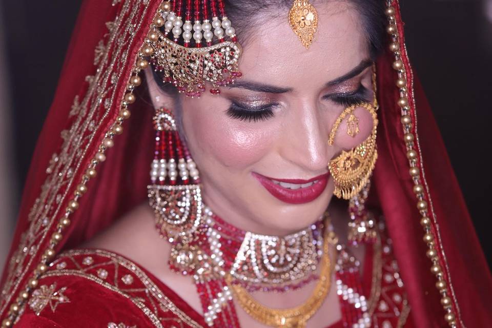 Bridal makeup