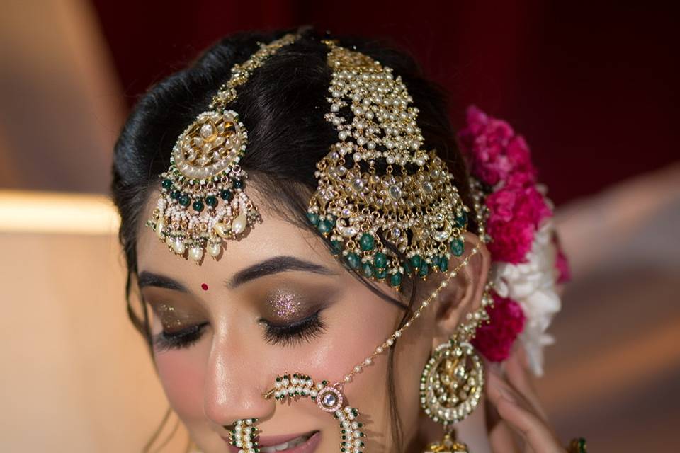 Bridal makeup