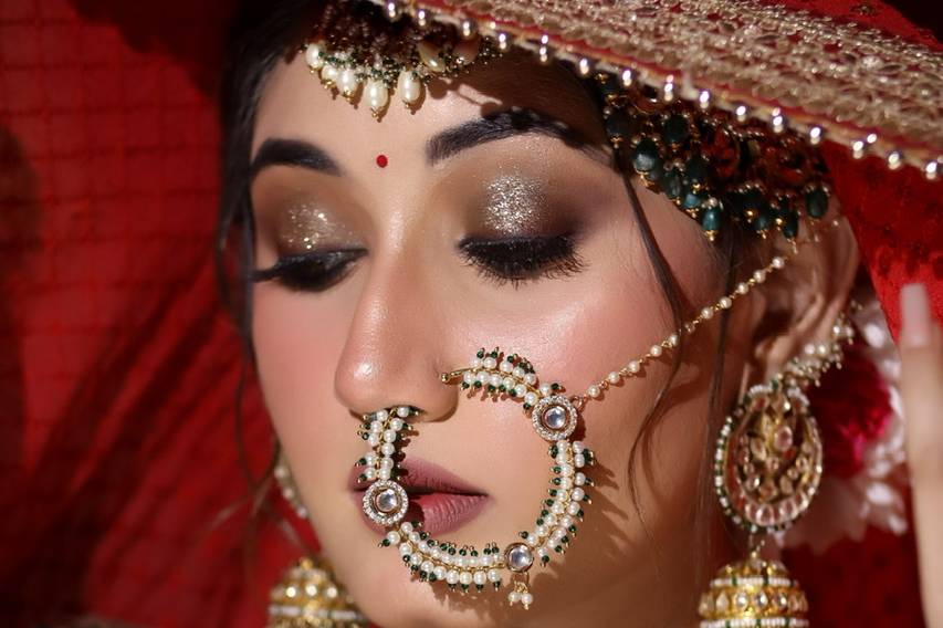 Bridal makeup