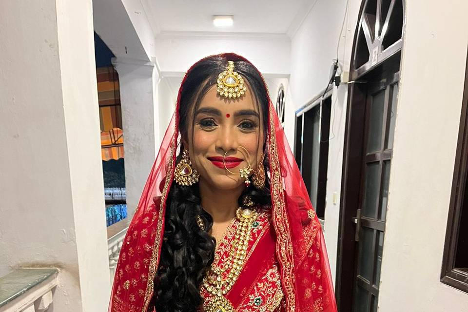 Bridal makeup