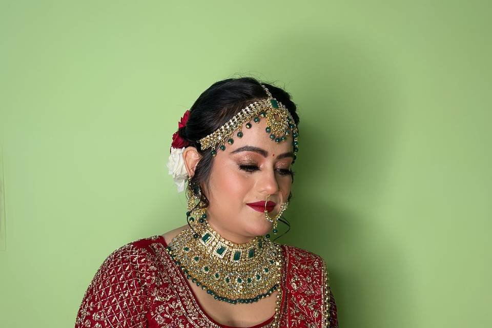 Bridal makeup