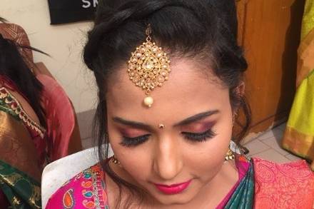 Makeup by Chaitra Darshan