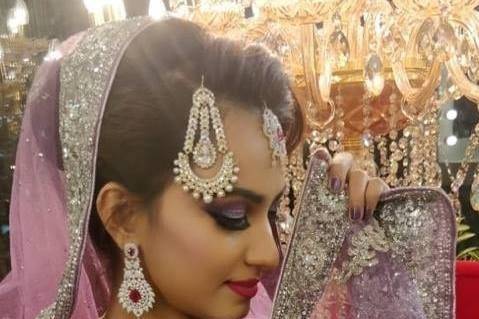 Bridal makeup