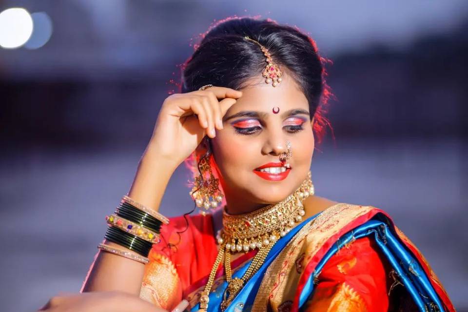 Bridal makeup