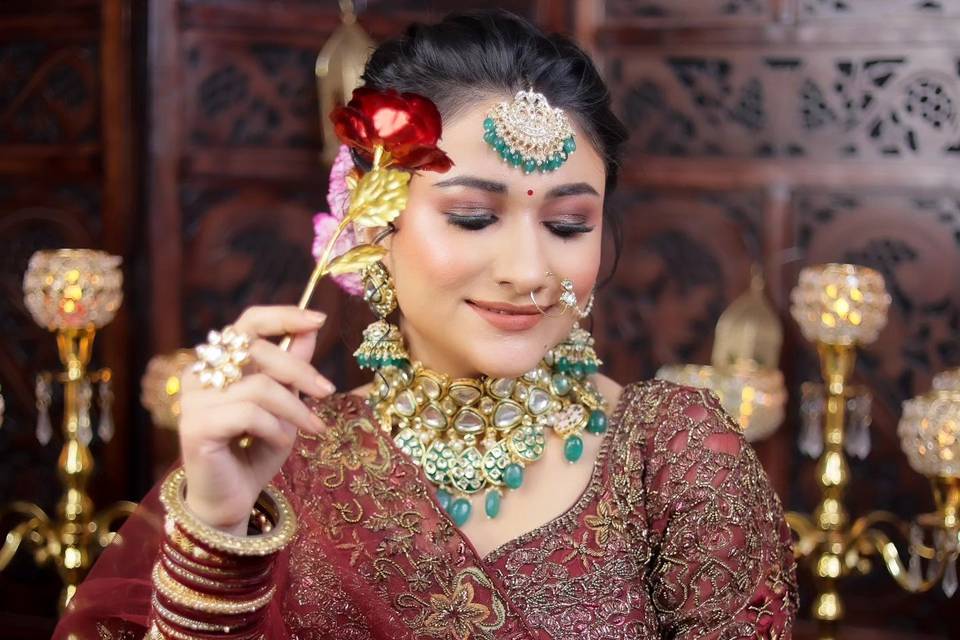 Bridal makeup