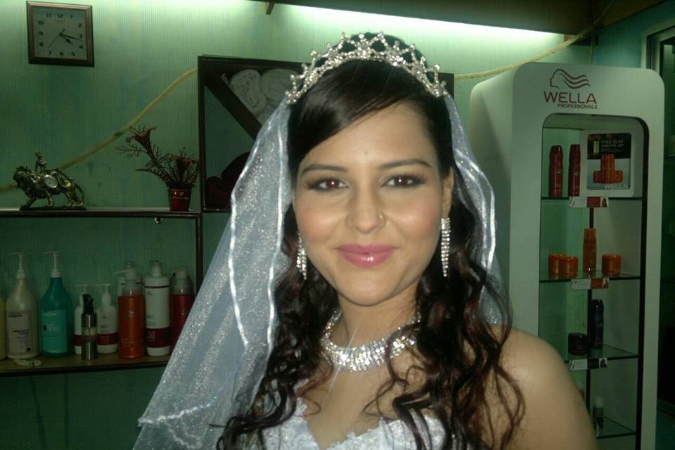 Bridal makeup