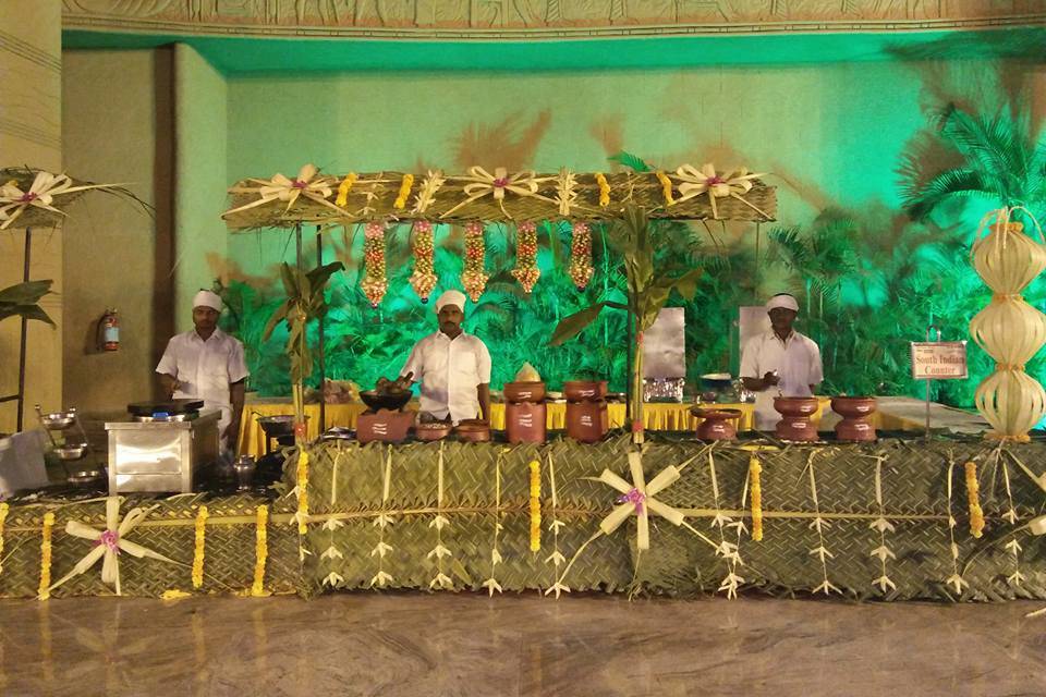 Food setup and presentation