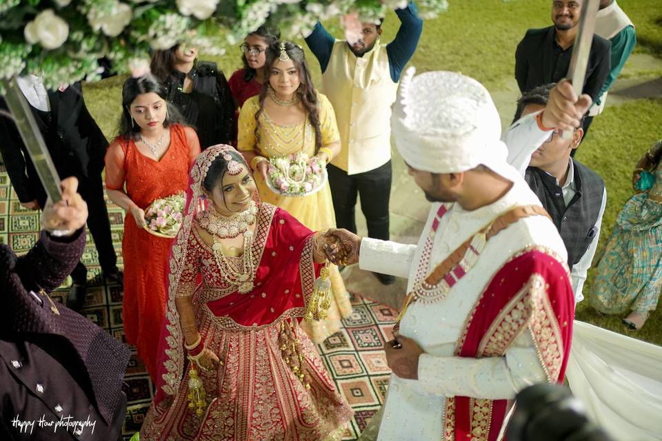Wedding moment