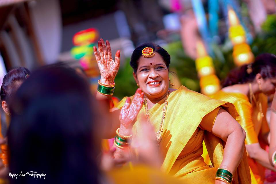 Haldi moment