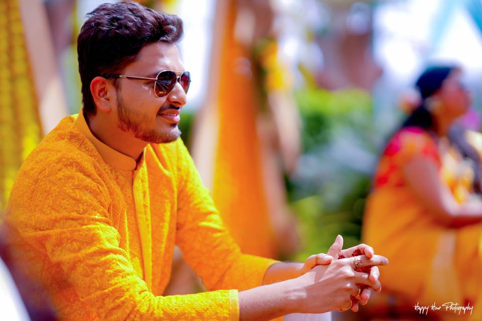 Haldi moment