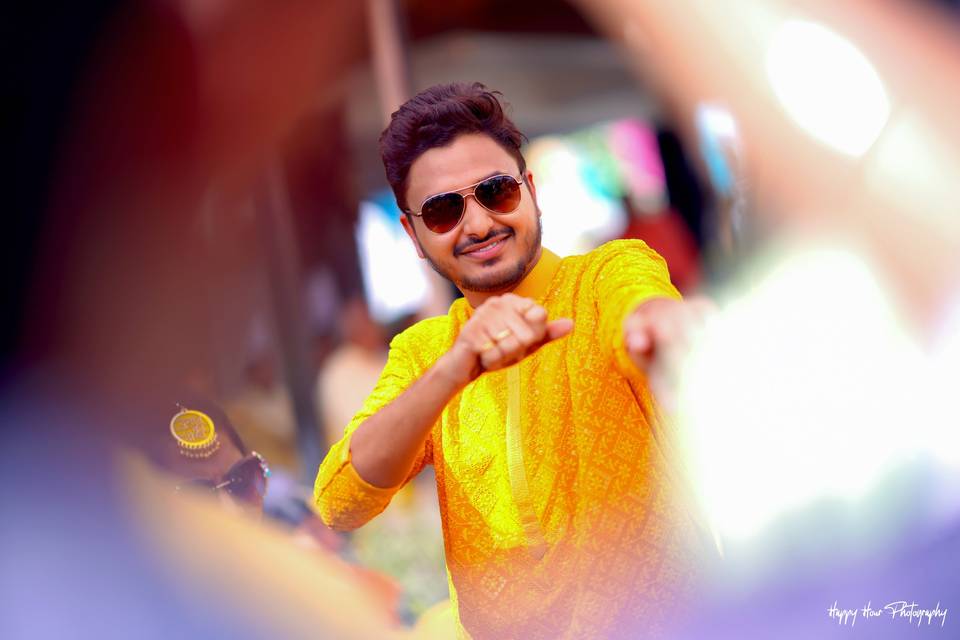Haldi moment