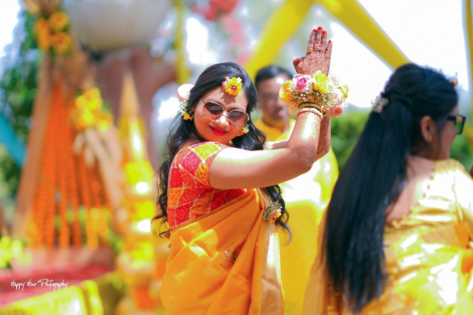 Haldi moment