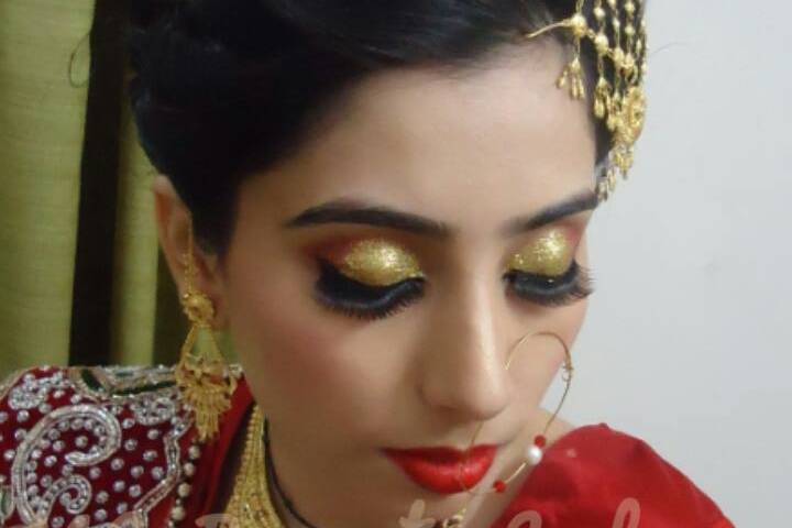 Bridal makeup