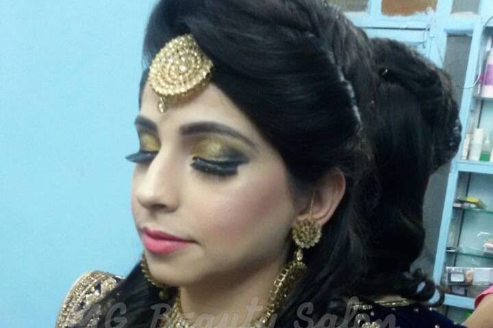 Bridal makeup