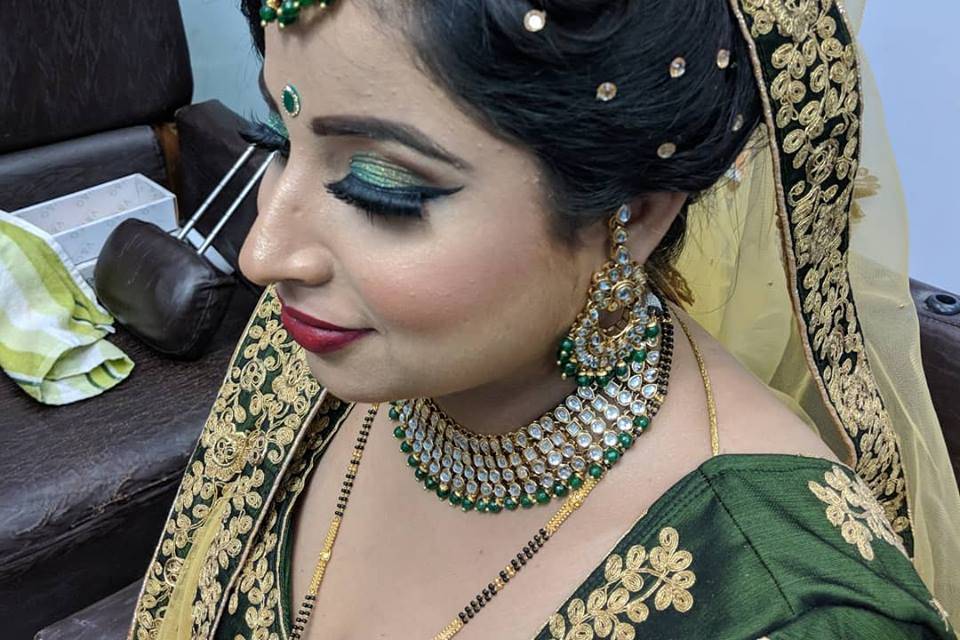 Bridal makeup