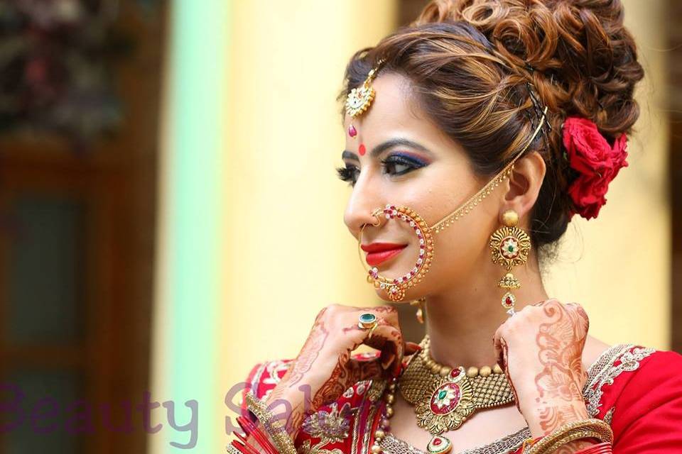 Bridal makeup