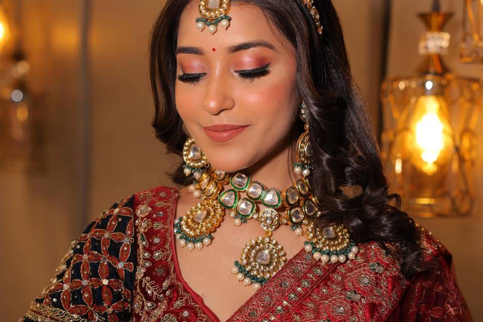 Bridal makeup