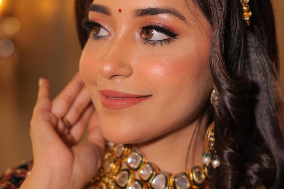 Bridal makeup